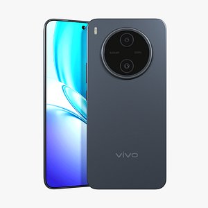 Vivo Y600 Pro Black 3D model