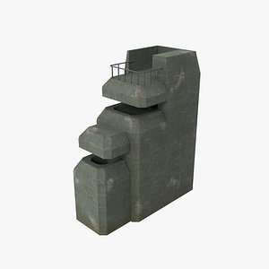 Low Poly Bunker