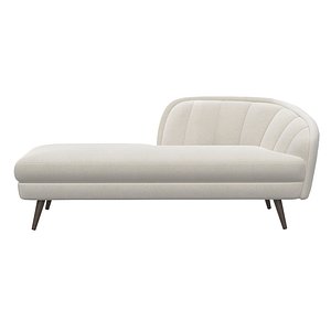 Four Hands Rose Chaise FH-223090-001 3D model