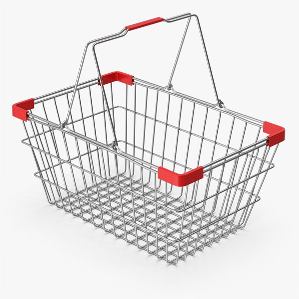 Hand Shopping Basket 3D