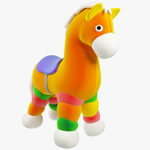 stuffed toy horse model