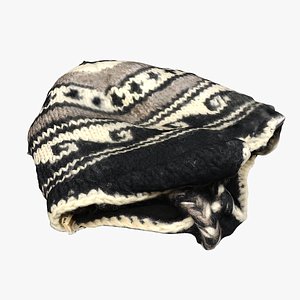 woolen winter cap 3D model