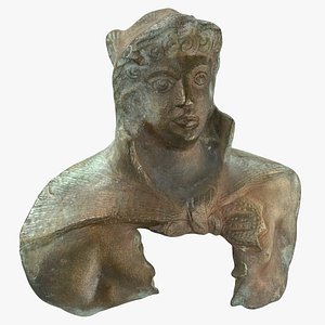 3D Ancient Figurine Young Heracles