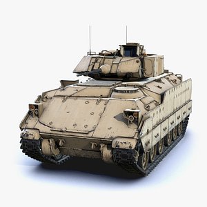 3D model infantry m2a2 bradley