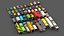 Fahrzeugpaket Low-Poly