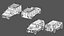Fahrzeugpaket Low-Poly