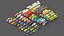 Fahrzeugpaket Low-Poly