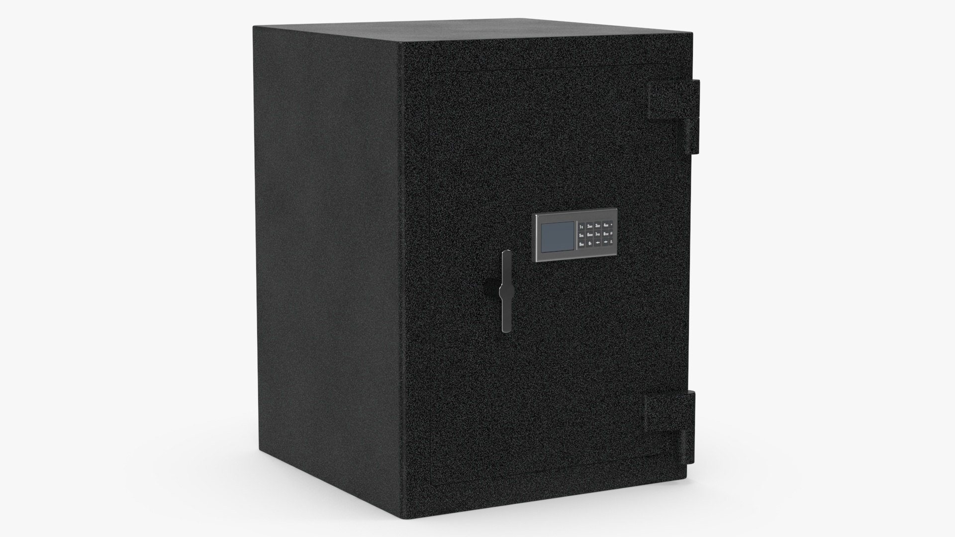 Safe with Electronic Keypad 3D model preview