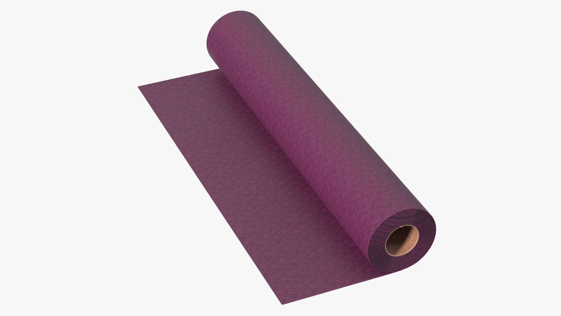 Fabric Roll Purple 3D model preview
