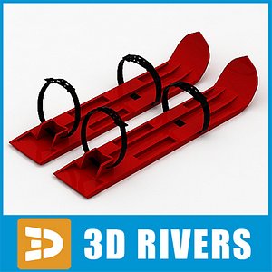 Kids skis by 3DRivers