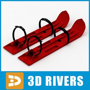 Kids skis by 3DRivers