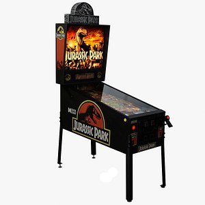 3d model pinball machine 02