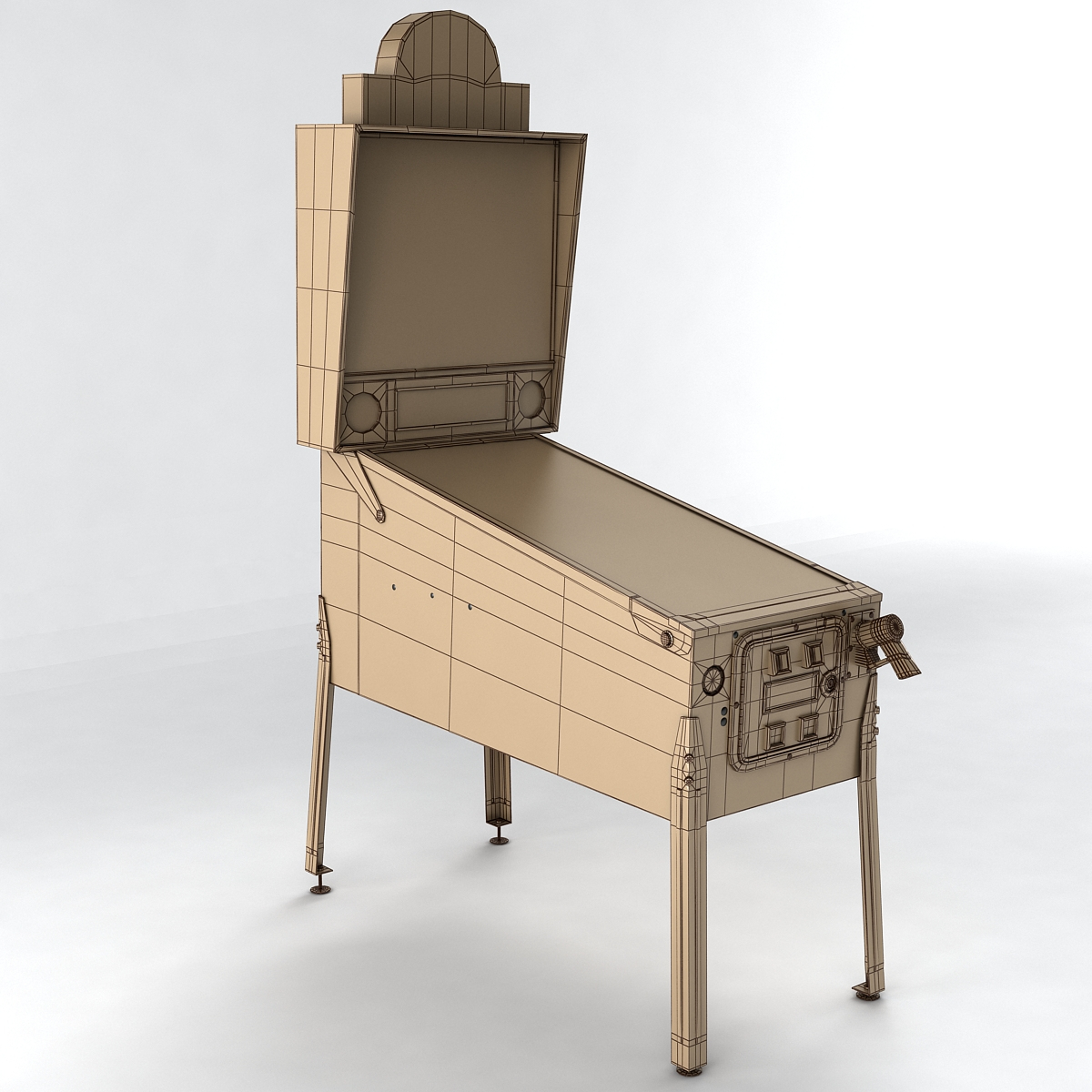 3d model pinball