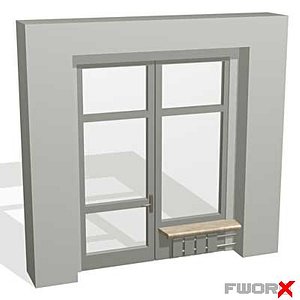 window door 3d model