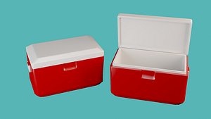 3D model hermal box medical box plastic biological medical elements first-aid box medicine box