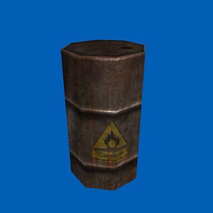 maya explosive barrel