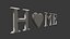 Objeto Decor - Texto em Casa