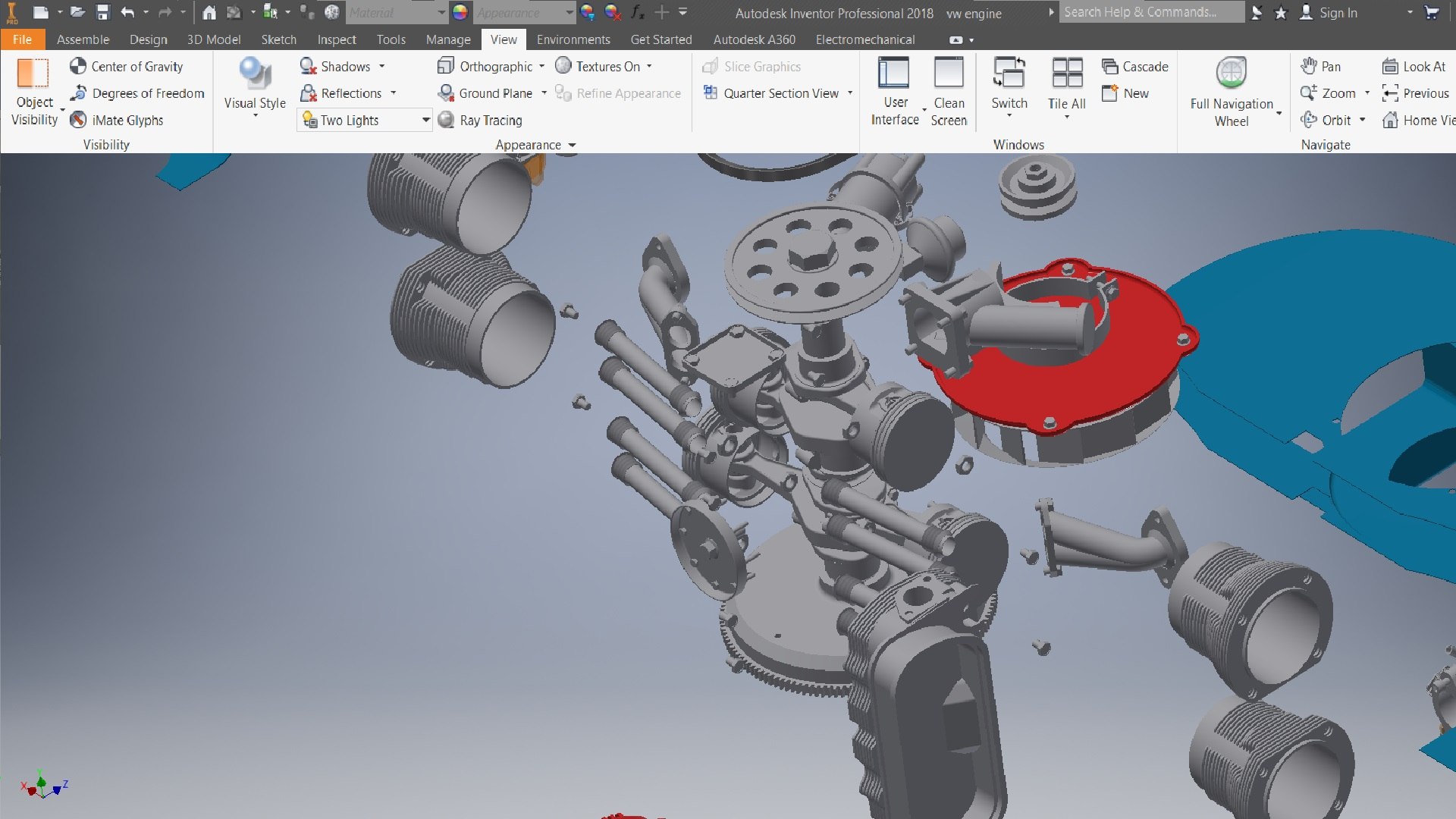 3D Model Boxer Engine 3d Model - TurboSquid 2326670