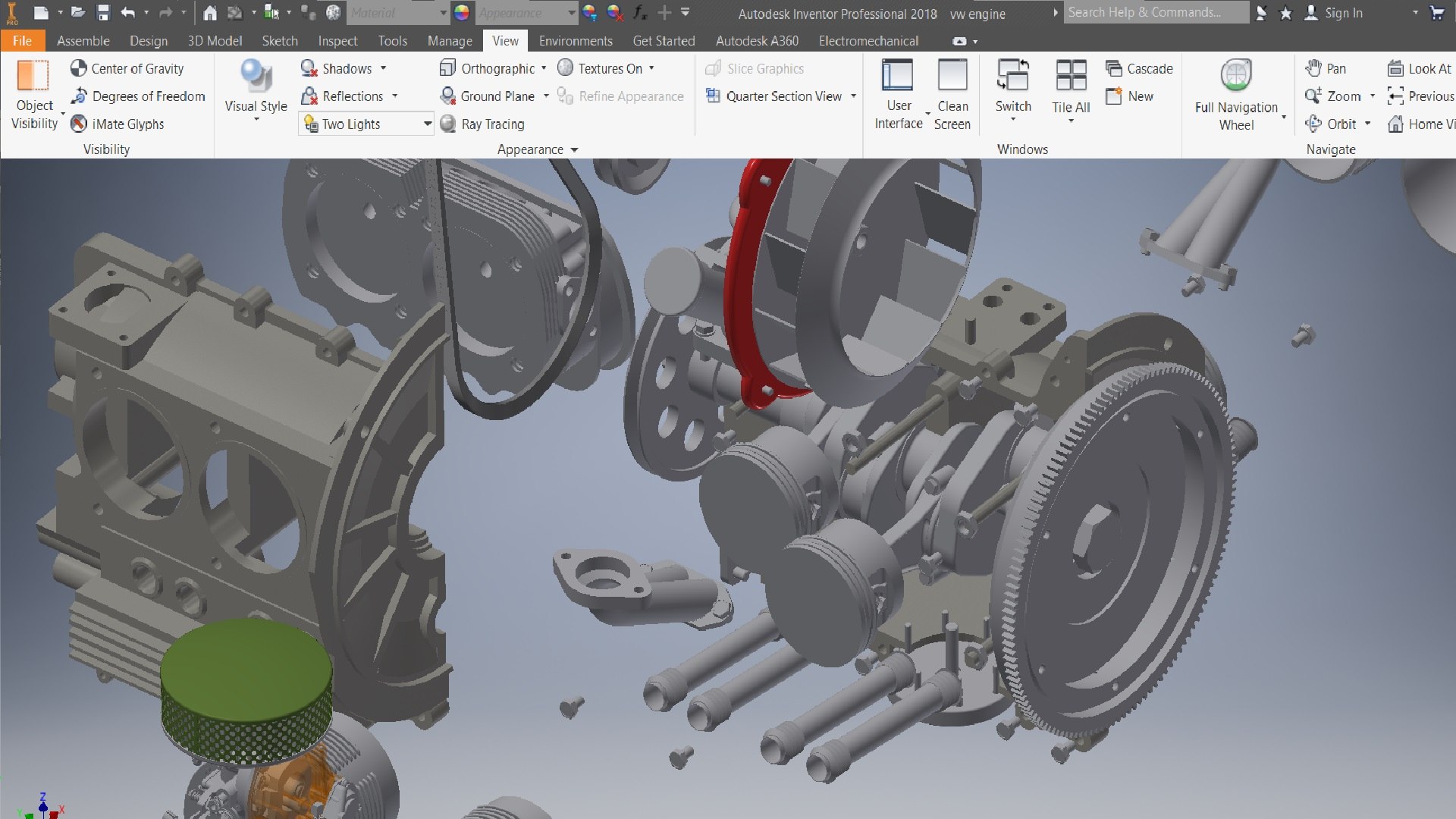 3D Model Boxer Engine 3d Model - TurboSquid 2326670