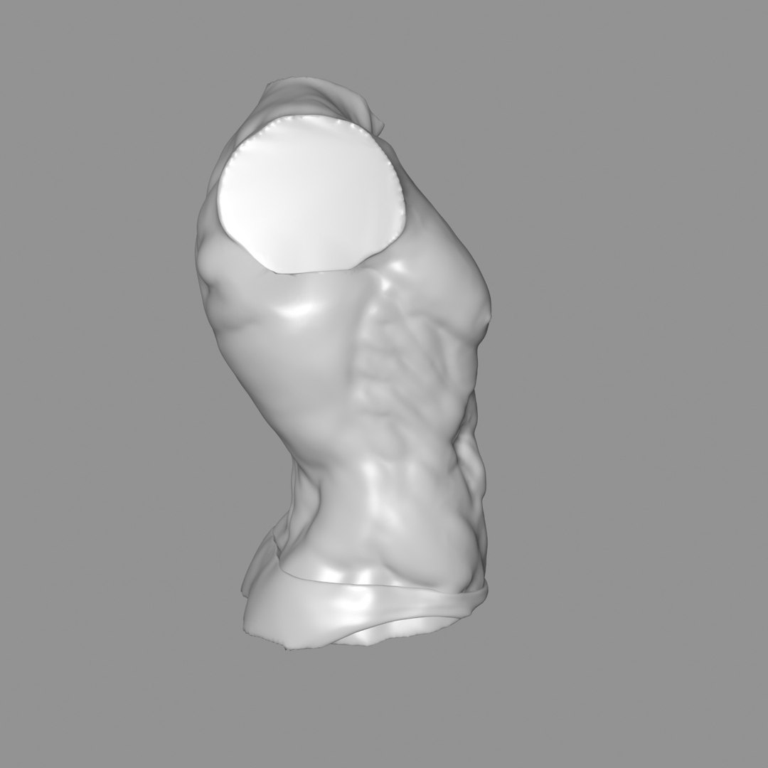 Man Torso 3D Model - TurboSquid 1234931