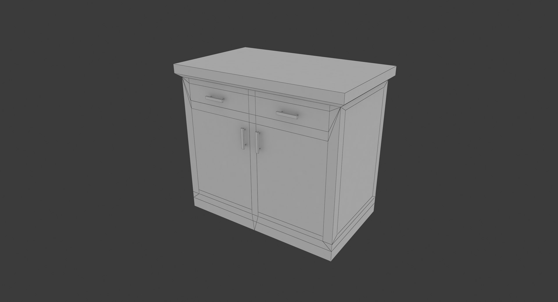 Openable Metal Table 3D - TurboSquid 1269521
