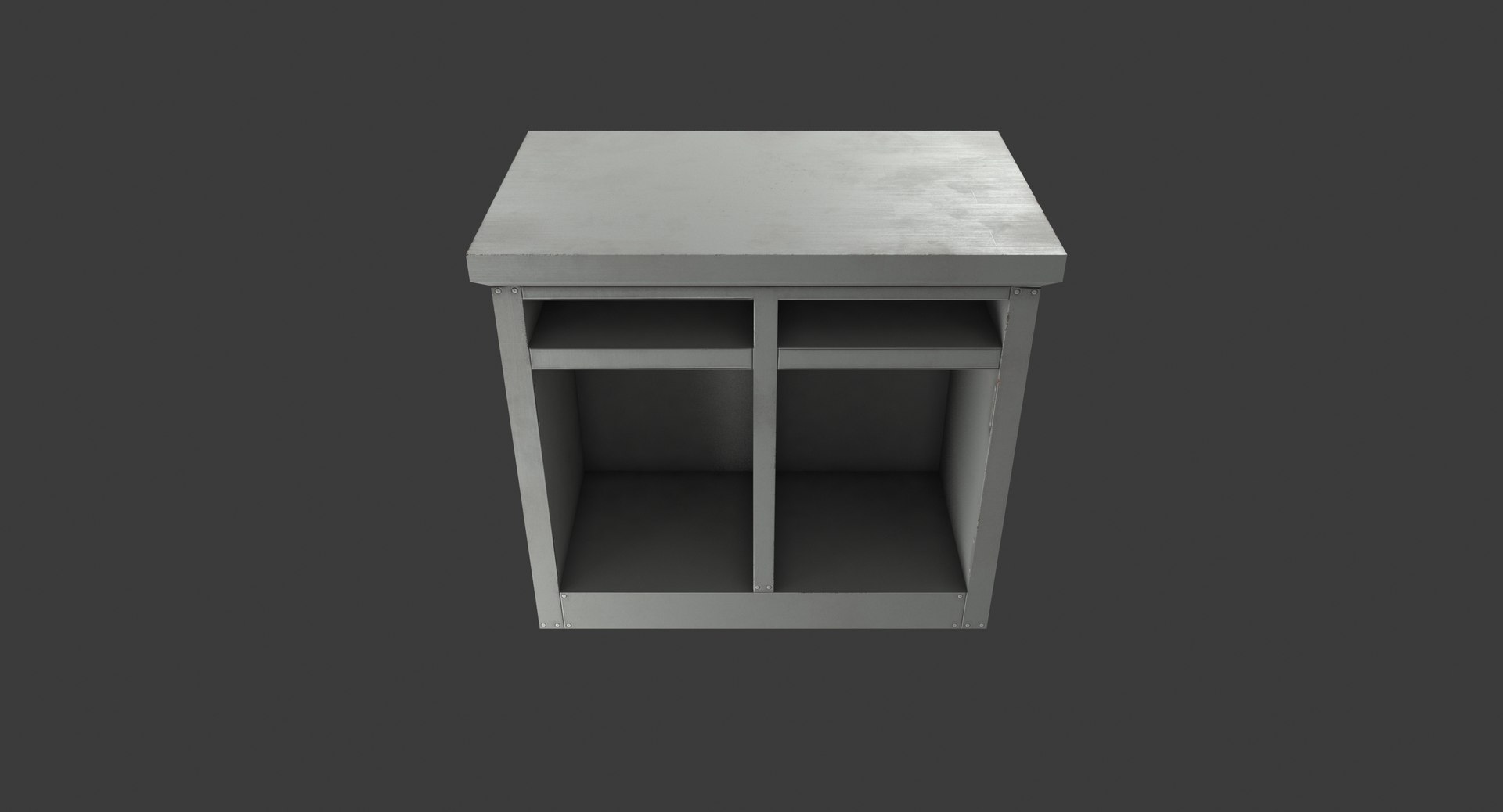 Openable Metal Table 3D - TurboSquid 1269521