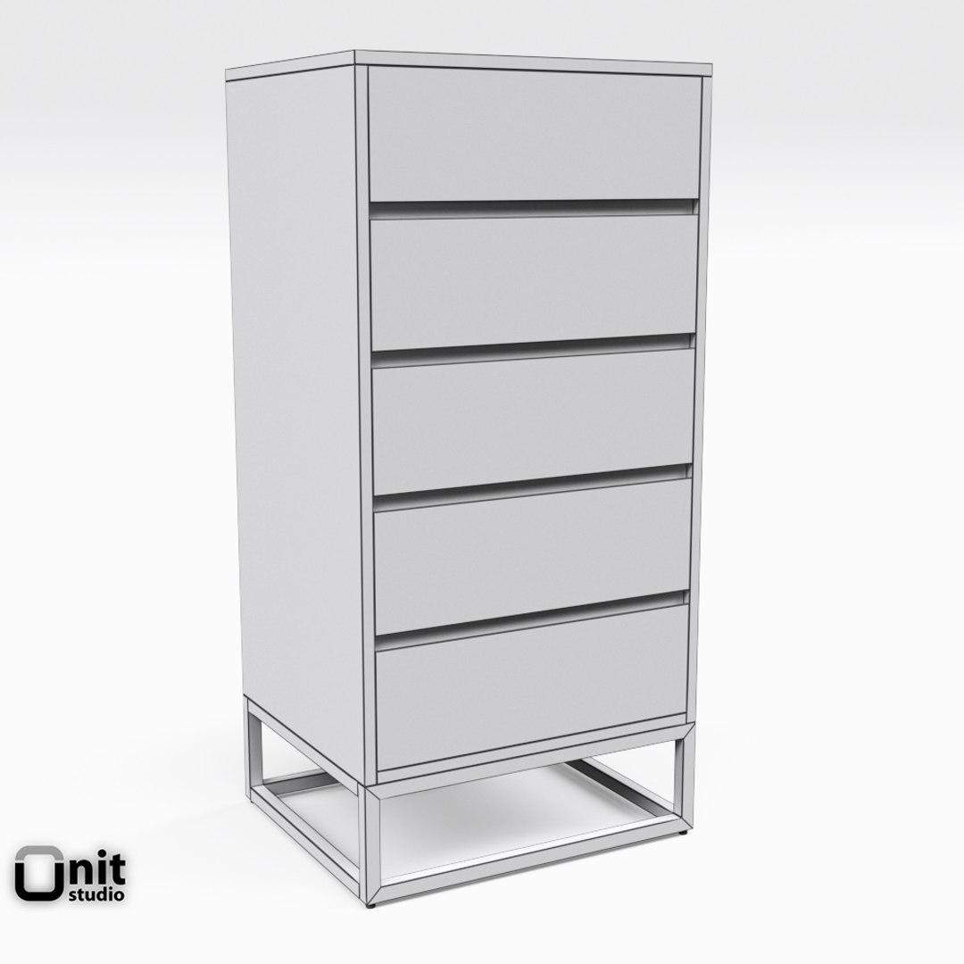 logan industrial 5-drawer dresser 3D https://p.turbosquid.com/ts-thumb/8n/m49Rwt/vj9OB7DH/westelm_loganindustrial5drawerdresser_clay_view01/jpg/1523900447/1920x1080/fit_q87/f0c2953f868b46bc7e55e440a6d50e30399310a3/westelm_loganindustrial5drawerdresser_clay_view01.jpg