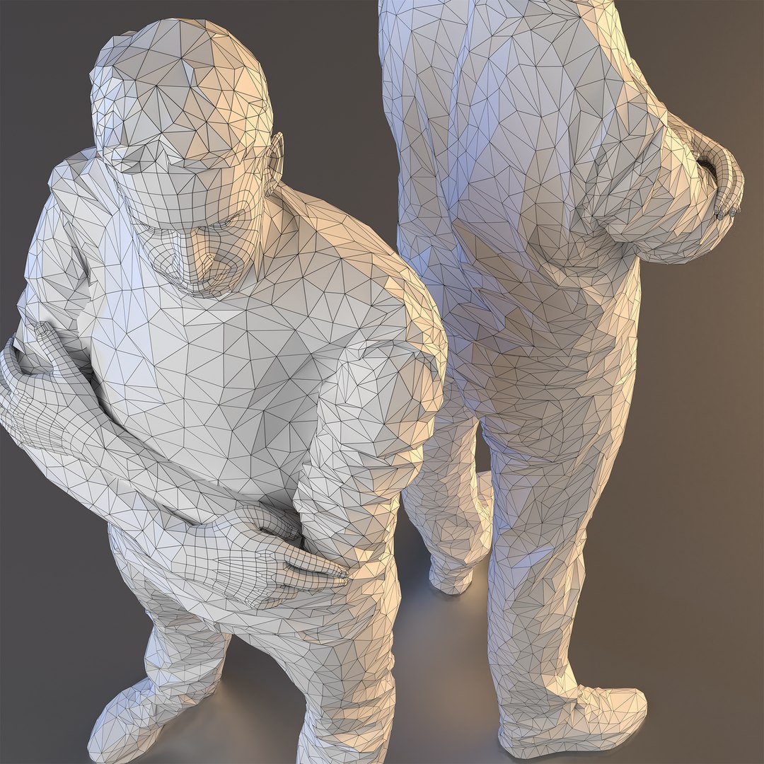3D Rigged Man Character - 3D Scanned Figure 0026 - TurboSquid 2409699