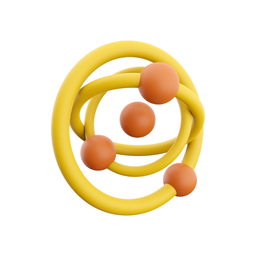 3D Atom Model - TurboSquid 2013981