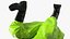 Tuta protettiva per agenti chimici resistente Squat Pose Green