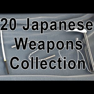 20 Japanese weapons collection