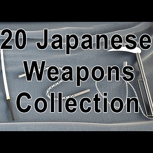 20 Japanese weapons collection