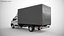 Renault Master 2025 Curtain  Box Truck 3D Model model