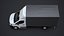 Renault Master 2025 Curtain  Box Truck 3D Model model