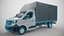 Renault Master 2025 Curtain  Box Truck 3D Model model
