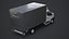 Renault Master 2025 Curtain  Box Truck 3D Model model