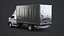 Renault Master 2025 Curtain  Box Truck 3D Model model