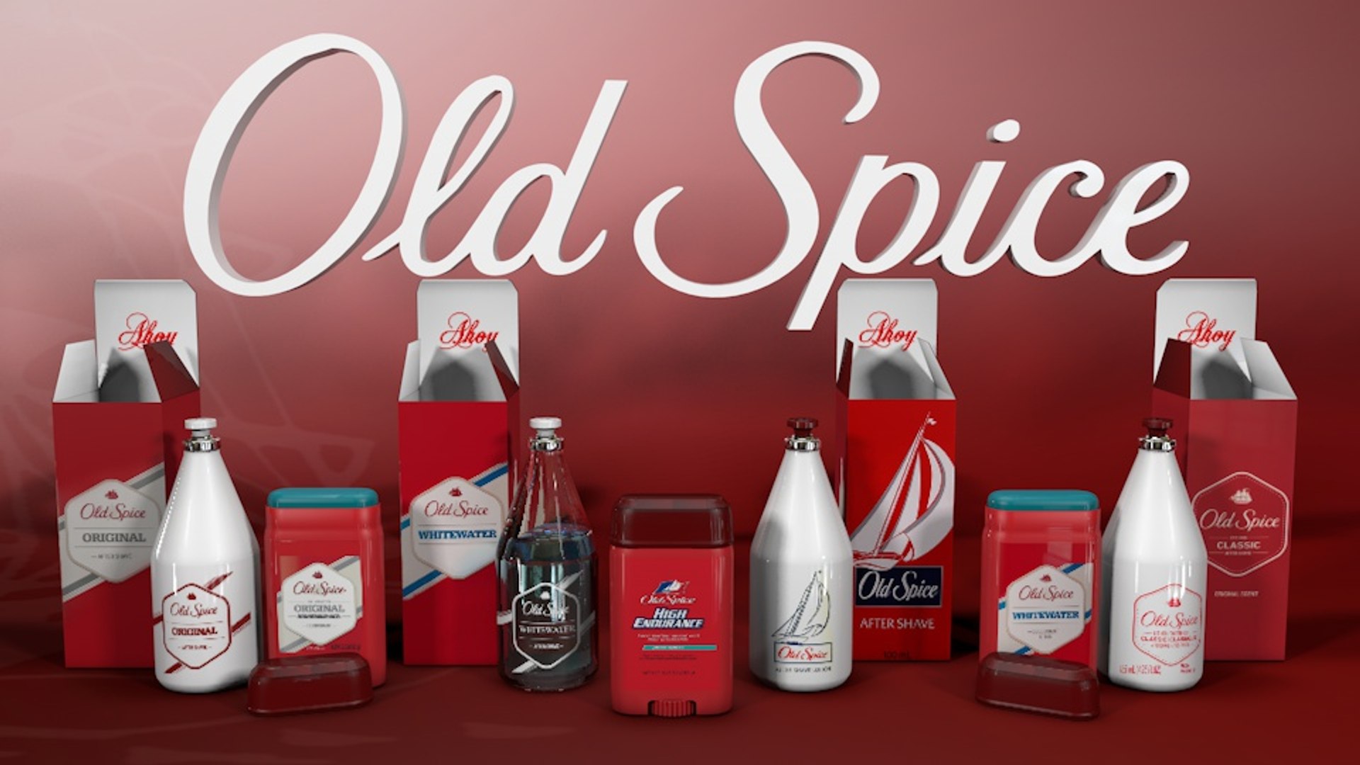 Old Spice 3d Model