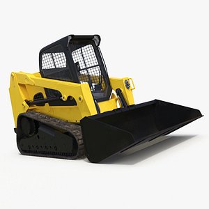 Skid Steer or Compact Track Loader Yellow model
