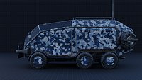 Sci-fi Military Vehicle