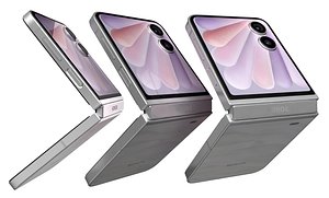 Honor Magic V Flip 2 Silver 3D model