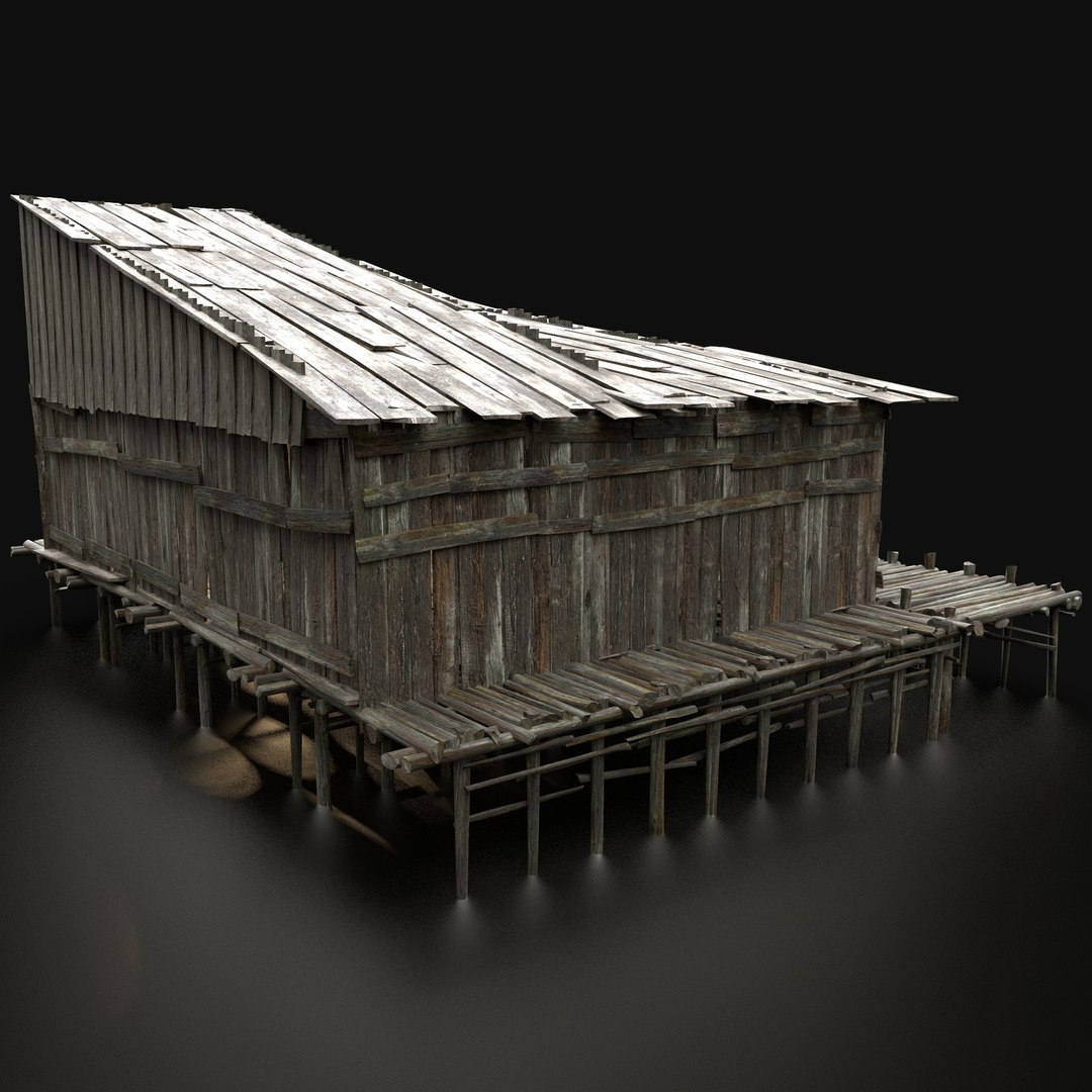 3D swamp wetland house https://p.turbosquid.com/ts-thumb/8o/E9XDPS/Bm/render4/jpg/1610604728/1920x1080/fit_q87/443aca63e3f56f5ed065dd87295793e174df6394/render4.jpg