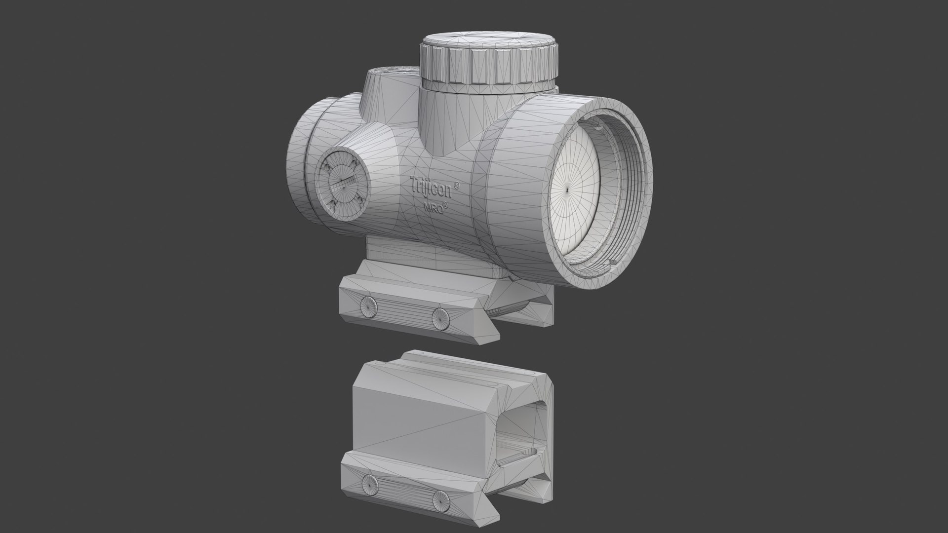 Trijicon MRO red dot sight 3D model https://p.turbosquid.com/ts-thumb/8o/HLilWy/9N/preview1001/jpg/1775249116/1920x1080/fit_q87/1005636ff1d4ec529bfb4b50900fb5f04c36003a/preview1001.jpg