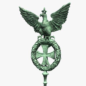 spear eagle architecture 3D model