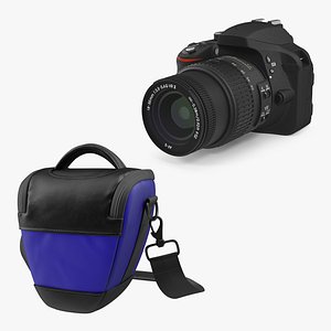 Optical Camera and Bag 3D Models Collection