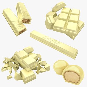chocolate white 3D model