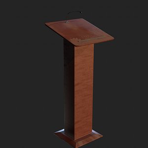 3D speaker podium