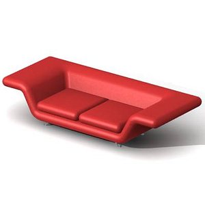 3d model designer furniture couch