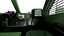 Armored Fighting Vehicle Green Rigged