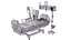 ICU Equipment - White